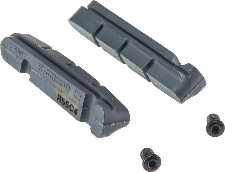 Actual product image Shimano Dura ace R55C4 for carbon rims with mounting. Pair of blisters (Shimano, Rubber)