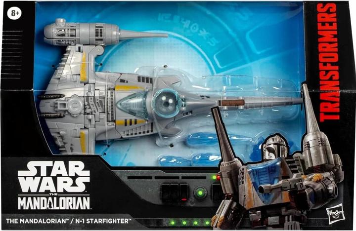 Immagine prodotto Hasbro Star Wars x Transformers action figure The Mandalorian / N-1 Starfighter 19 cm