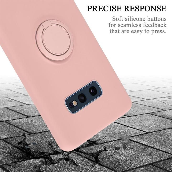 Productafbeelding Cadorabo TPU Vloeibare Ring Silicone Hoesje (Samsung Galaxy S10e)