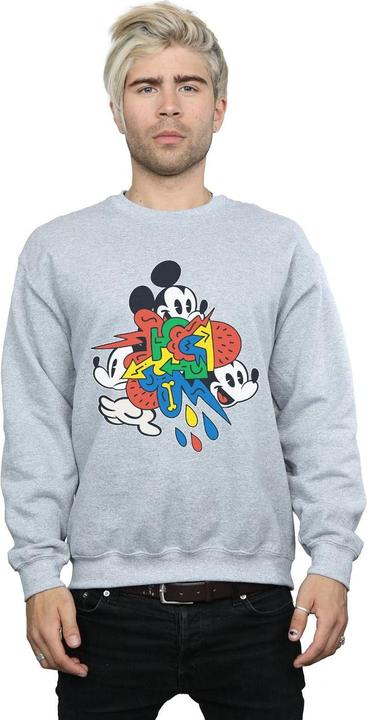 Image du produit Disney - Sweat MICKEY MOUSE VINTAGE ARROWS - Homme (M)