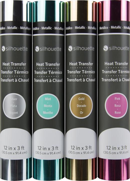 Produktbild Silhouette Aufbügelfolie beflockt