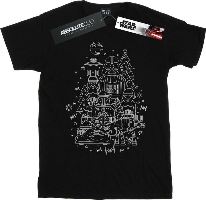 Produktbild Star Wars Empire Christmas TShirt (L)