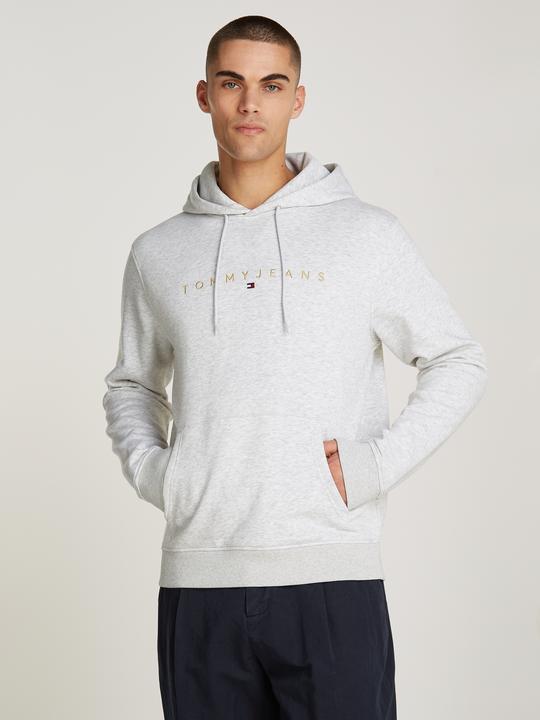 Actual product image Tommy Hilfiger Tommy Jeans Regular Heren Hoodie - Grijs - Maat S (S)