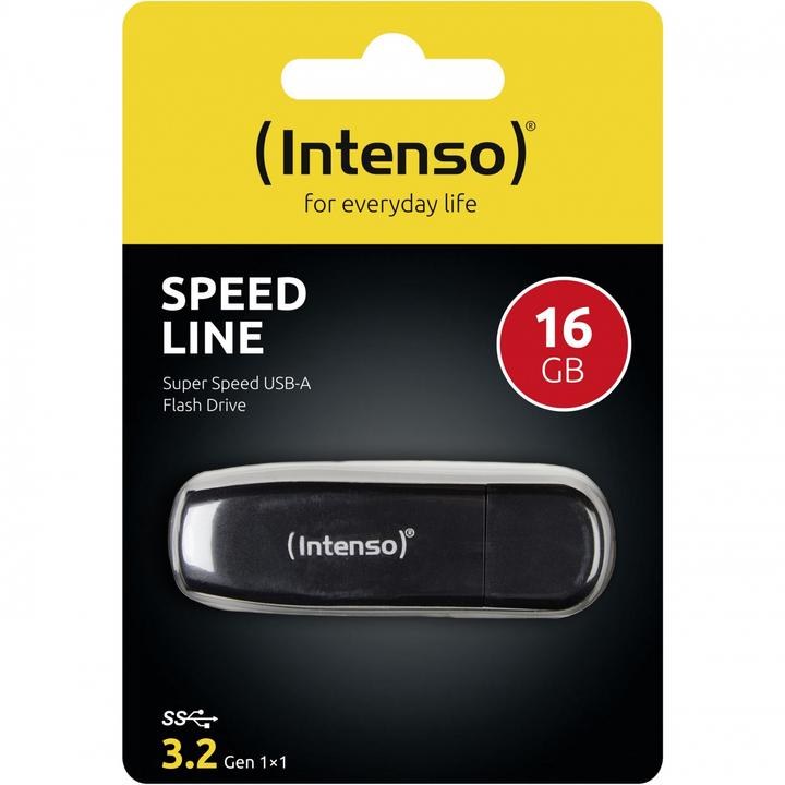 Actual product image Intenso speed line (16 GB, USB-A, USB 3.0)