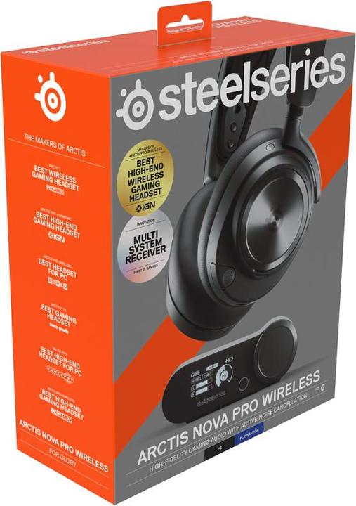 Produktbild SteelSeries Arctis Nova Pro Wireless (Kabellos)