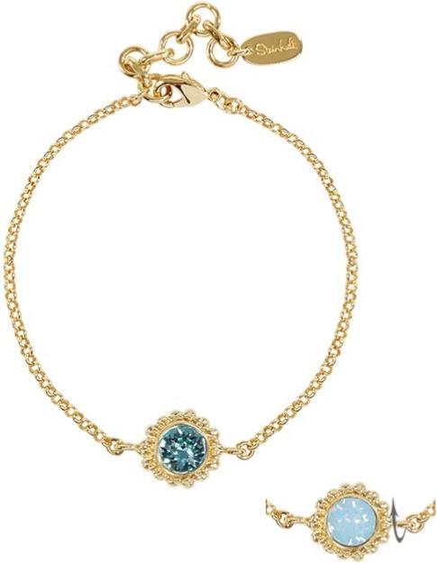 Hellblau, Gold, Aquamarin