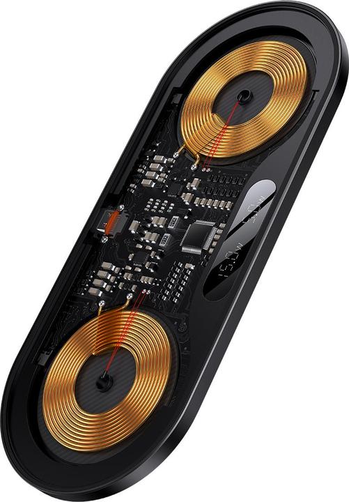 Produktbild Baseus Digital LED Display 2in1 Wireless Charger (20 W)