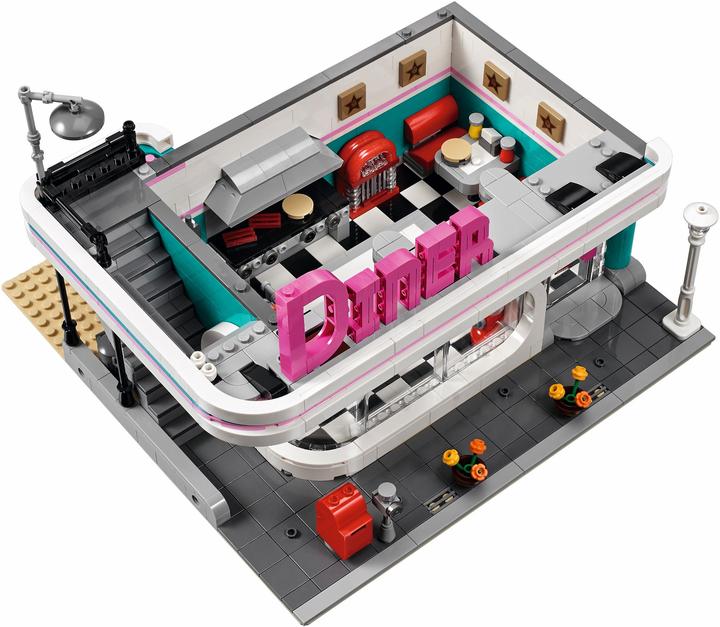 Produktbild LEGO Amerikanisches Diner (10260, LEGO Creator Expert)