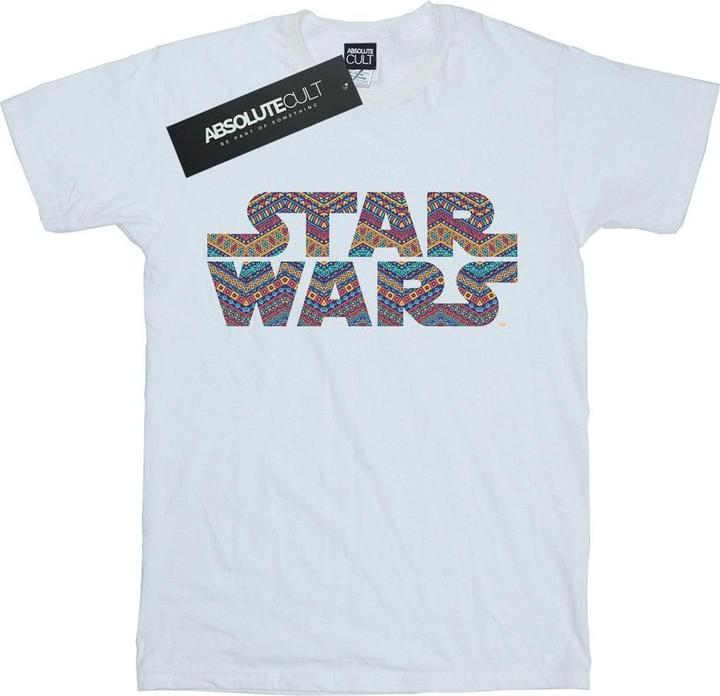 Star Wars Colour Aztec Logo TShirt (S)