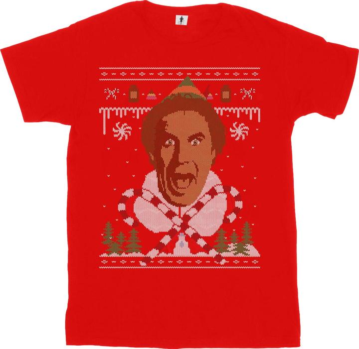 Elf Christmas Fair Isle TShirt (XL)