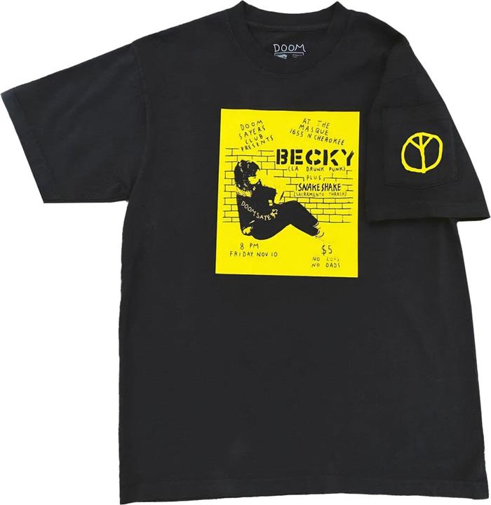 Doomsayers Becky Flyer Dean Pocket T-Shirt (S)