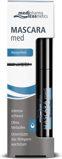 Medipharma cosmetics Mascara med waterproof, 1 stick