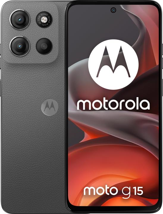 Produktbild Motorola Moto G15 (512 GB, Gravity Gray, 6.72", Dual SIM, 50 Mpx, 4G)