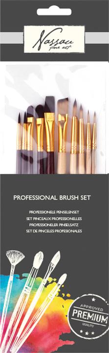 Image du produit Art Sensations Nassau Set de pinceaux professionnels, 10 pcs.