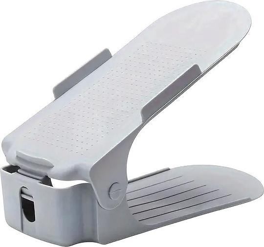 Produktbild ASMI 1 Stück Schuhstapler, Schuhaufbewahrung, Schuhfach Grau