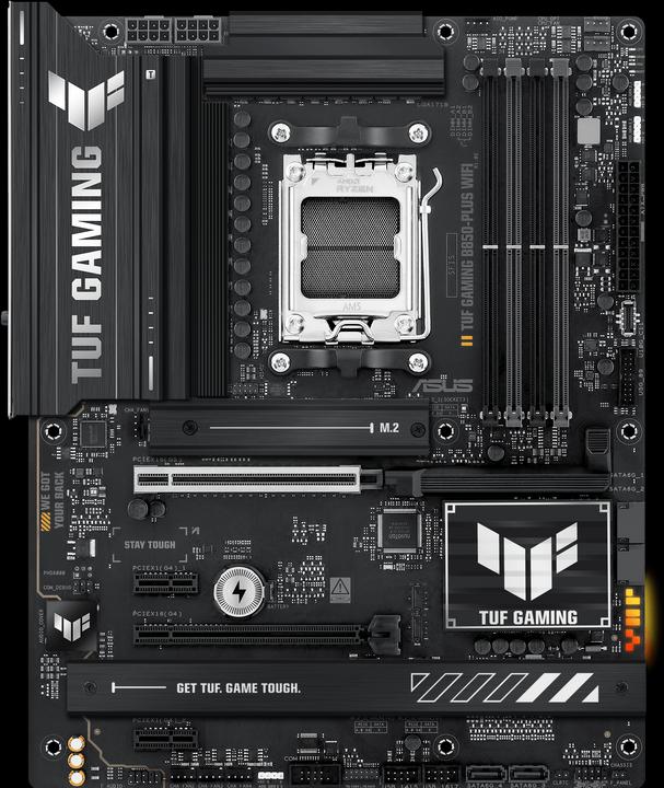 Immagine prodotto ASUS TUF Gaming B850-Plus Wifi (AM5, AMD B850, ATX)