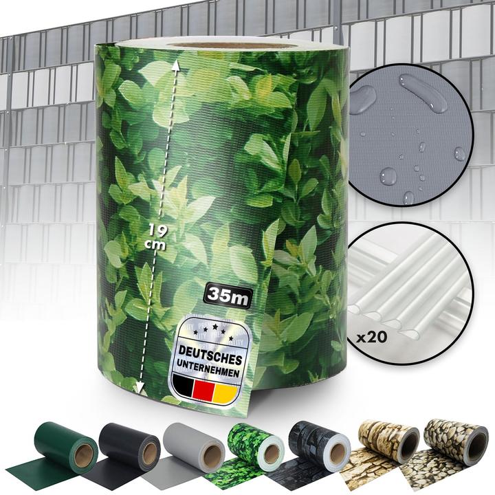 Casa Pura PVC privacy strips (3500 cm)