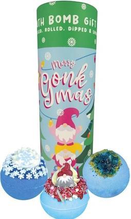 Bomb Cosmetics Frohe Gonkmas Weihnachten Badebomben-Geschenkset Tube (Körperlotion)