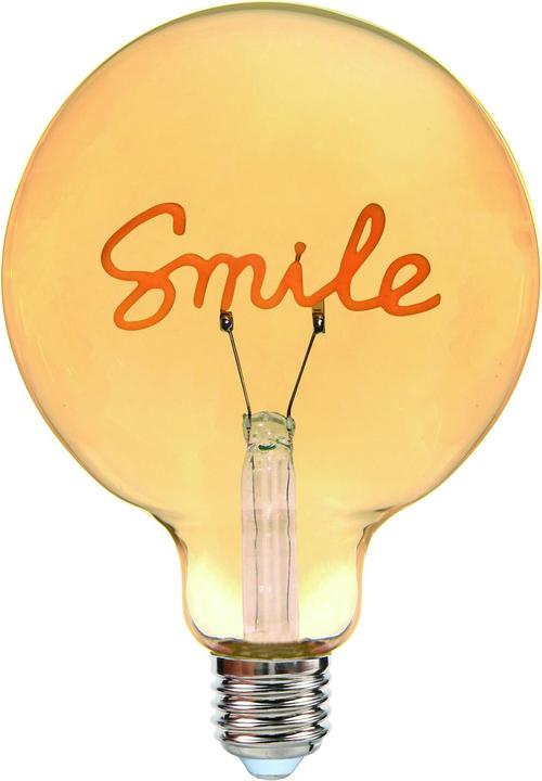 Glow Smile debout (E27, 4 W, 300 lm, 1 x, G)