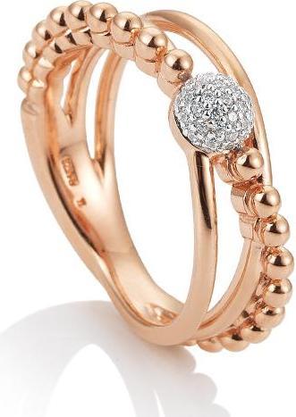 Immagine prodotto Breuning ANELLO - BRILL. 0,155 Ct. H/si (50, Oro 750/18 K)