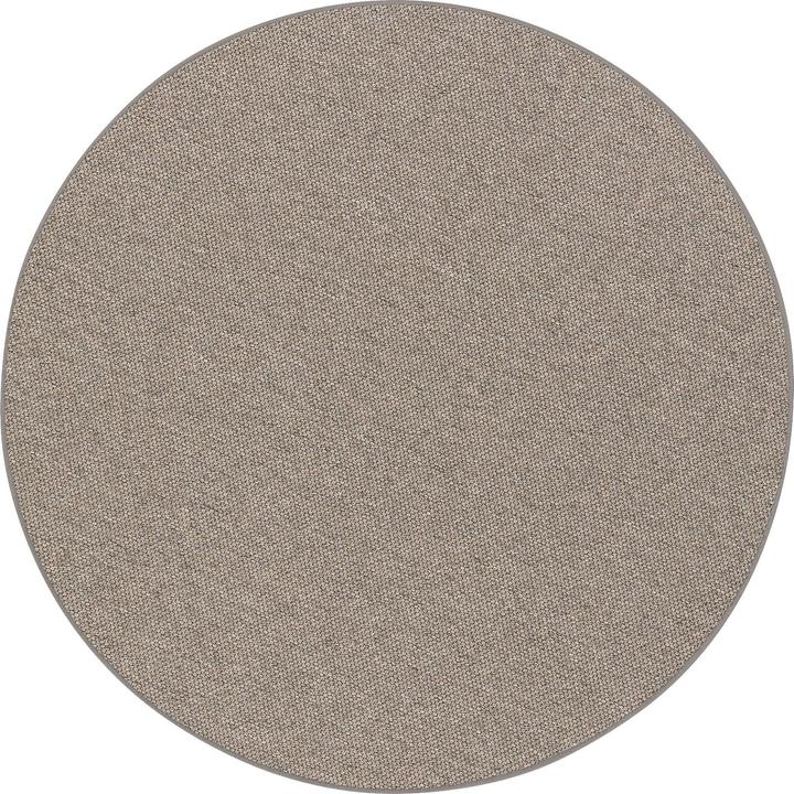 Actual product image Snapstyle Bentzon Nature Flatweave Carpet Round (100 x 100 cm)