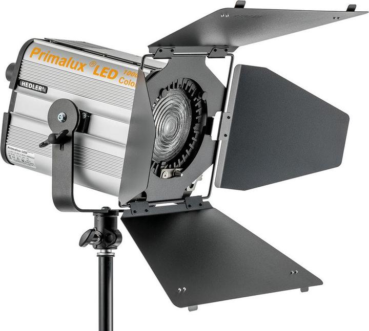 Actual product image Hedler Primalux LED 1000 Color, 3000-6500K mit Fresnellinse, Dimmbar von 5-100%