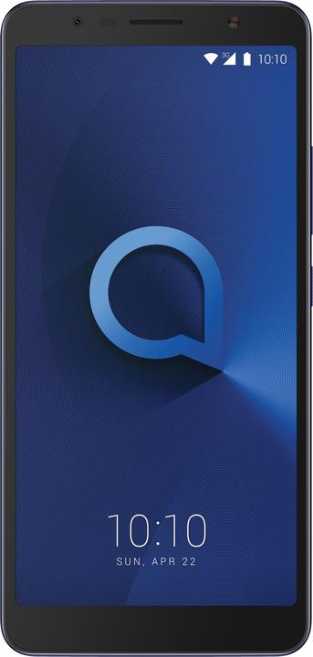 Actual product image Alcatel 3c (16 GB, Metallic Blue, 6", Dual SIM + SD, 8 Mpx, 3G)