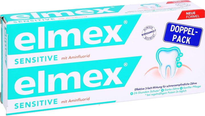 Produktbild Elmex Paste für empfindliche Zähne, 2x75 ml (75 ml)