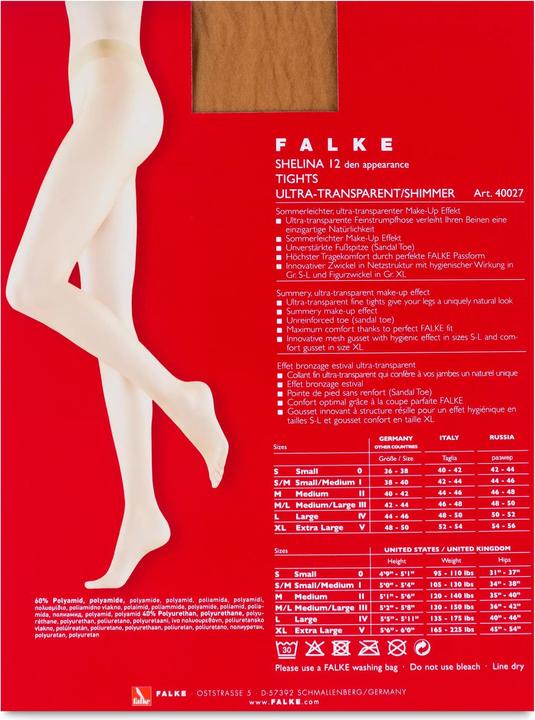 Produktbild Falke Shelina 12 TI (12 DEN, 36 - 38)