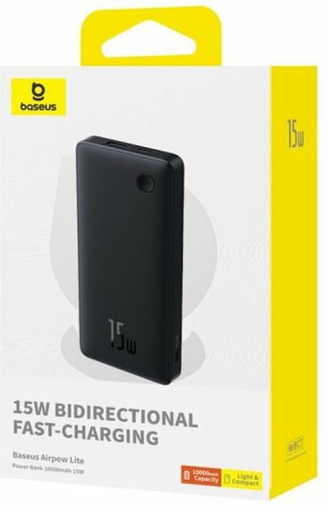 Actual product image Baseus P10067500123-00 (10000 mAh, 15 W)