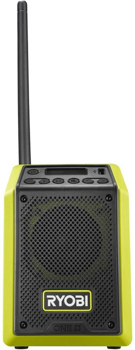 Actual product image Ryobi RRDAB18-0 18 V ONE+ cordless Bluetooth radio, DAB/DAB+ Fun (FM, AM, DAB, Bluetooth)