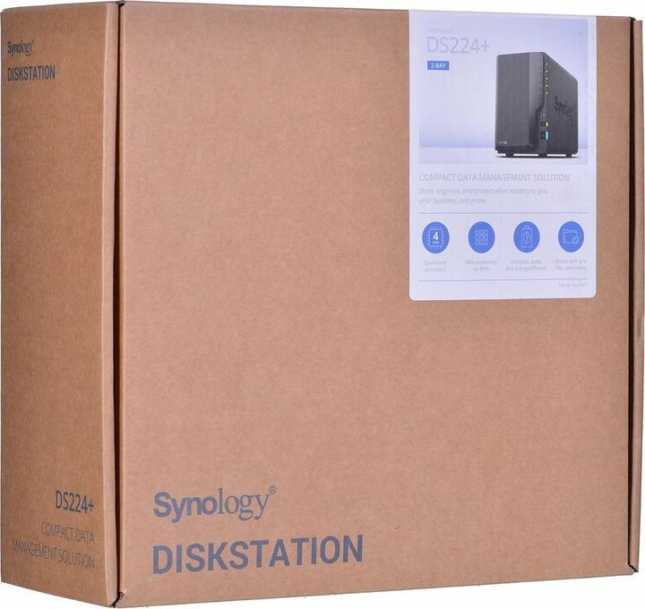Actual product image Synology DS224+ (0 TB)