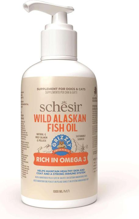 Actual product image Grizzly Wild Salmon Oil Salmon Plus (Senior, Adult, 1 pcs., 270 g)
