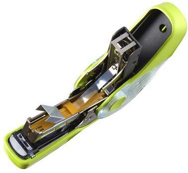 Actual product image Max Stapler HD-10FL3K/W white, flat clinch stapler (20 Sheets)