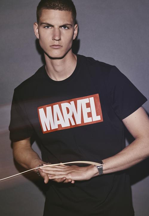 Produktbild Mister Tee Marvel Logo Tee (XL)