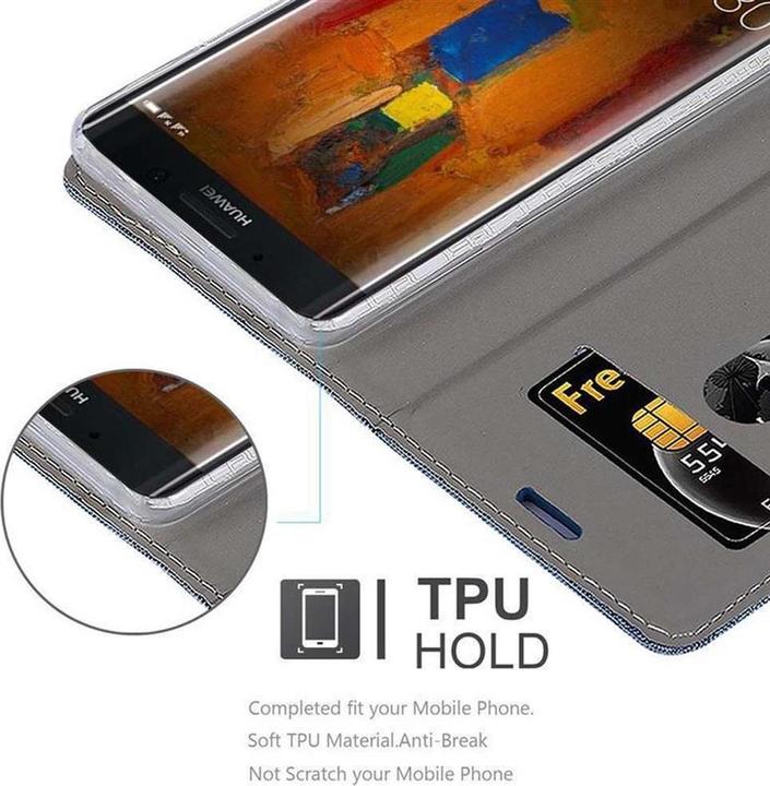Productafbeelding Cadorabo Boek Jeans Optiek Cover (Huawei Mate 9 Pro)