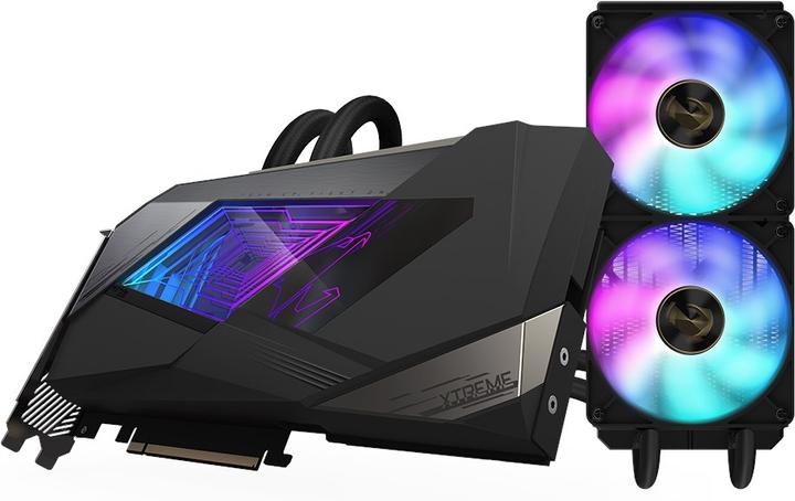 Actual product image Gigabyte Aorus GeForce RTX 3080 Xtreme Waterforce 10G (10 GB)