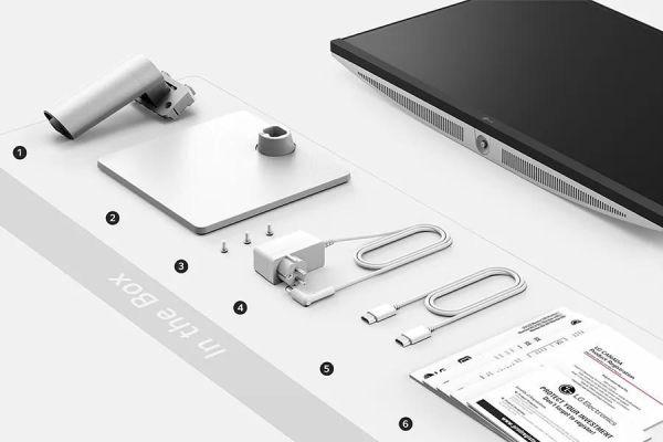 Actual product image LG 27US500-W (3840 x 2160 Pixels, 27")