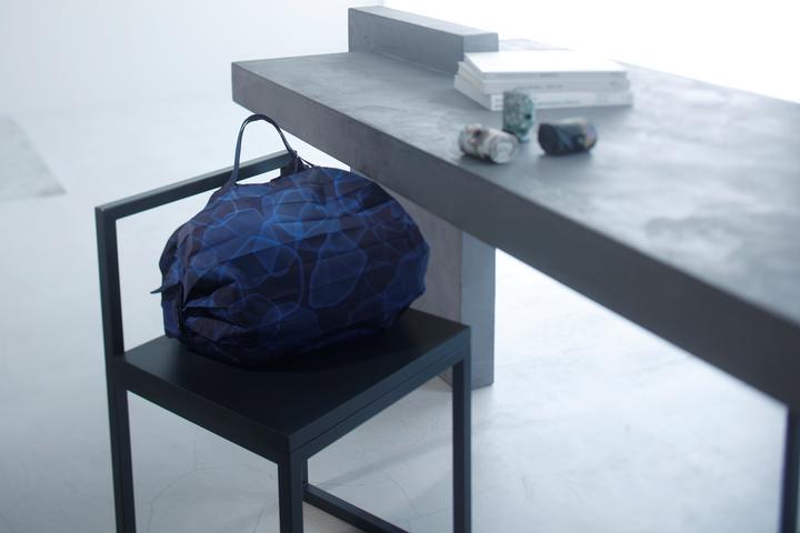 Actual product image Shupatto Compact Bag "Imaginary Island" Peaceful Morning, - M - Foldable Bag One-Pull (patented)