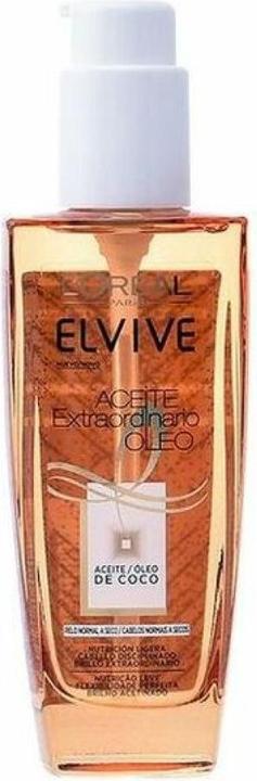 Image du produit L'Oréal Paris ELVIVE ACEITE EXTRAORDINARIO COCO cabello normal a seco 100 (Huile pour le corps, 100 ml)