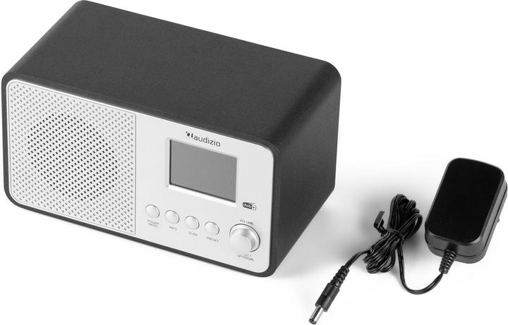 Actual product image Audizio DAB+ Radio Avio Silber, Radio Tuner: FM, DAB+ (FM, DAB+, Bluetooth)