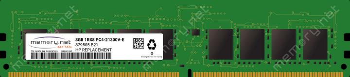 Immagine prodotto HPE 879505-B2 (1 x 8GB, 2666 MHz, DDR4-RAM, U-DIMM)