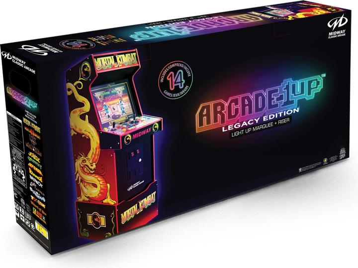 Actual product image Arcade1Up borne 2 joueurs Mortal Kombat / Midway Legacy 30th Anniversary Edition 154 cm