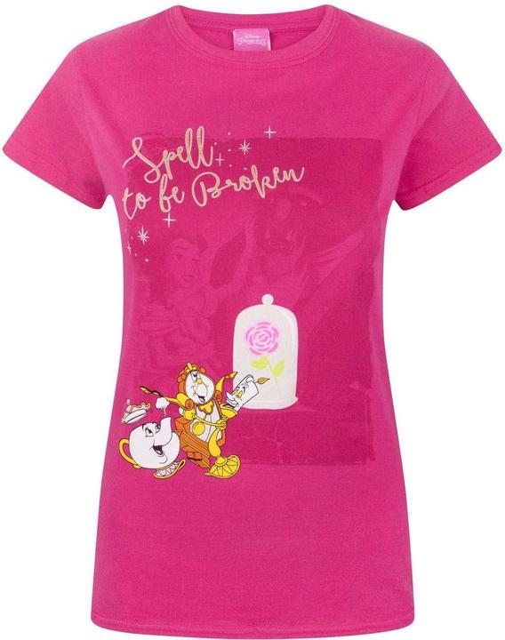 Immagine prodotto Beauty And The Beast Maglietta Disney Incantesimo da spezzare (S)