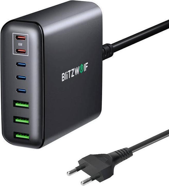 Immagine prodotto BlitzWolf Caricabatterie da muro BW-S26 250W (nero) (250 W)