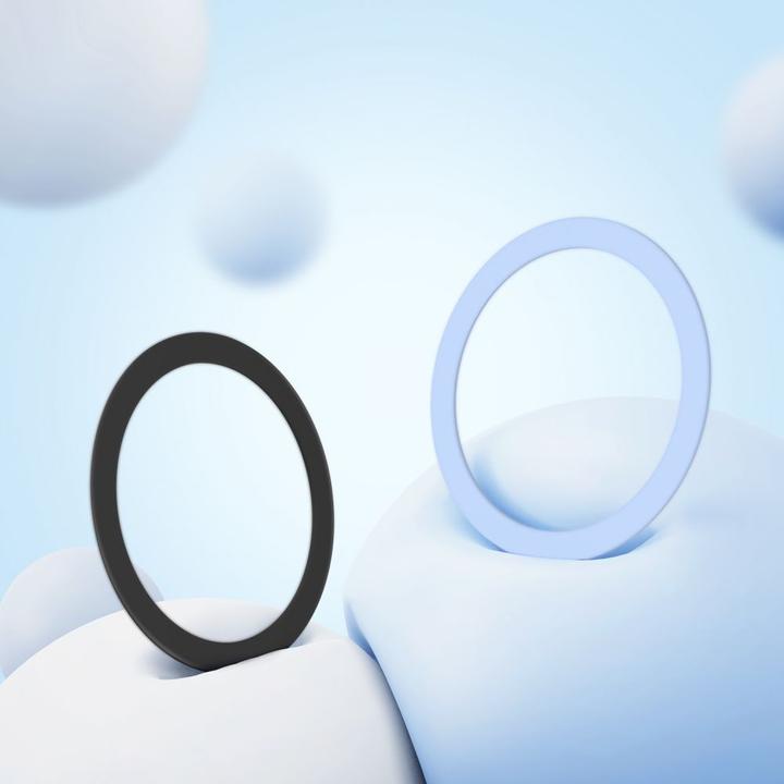 Immagine prodotto Joyroom set di anelli magnetici in metallo per smartphone 2 pezzi rosa (JR-Mag-M3)