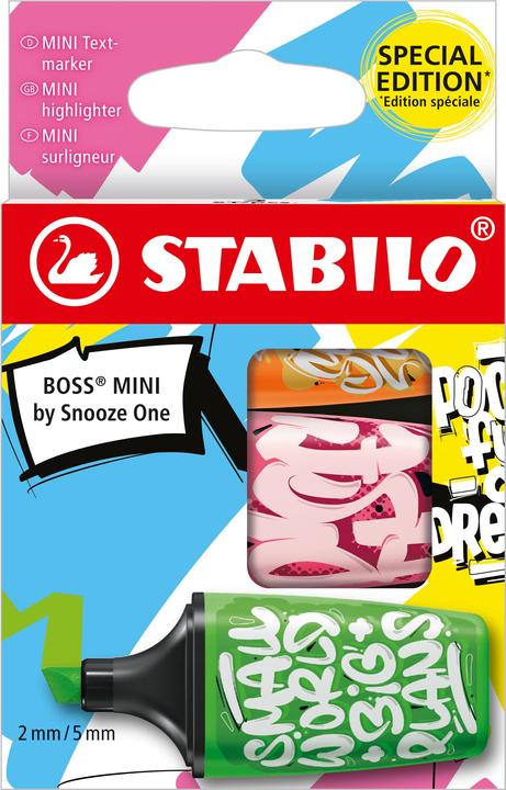 Immagine prodotto STABILO Boss Mini Snooze 72erdisp (Multicolore, 5 mm, 72 x)