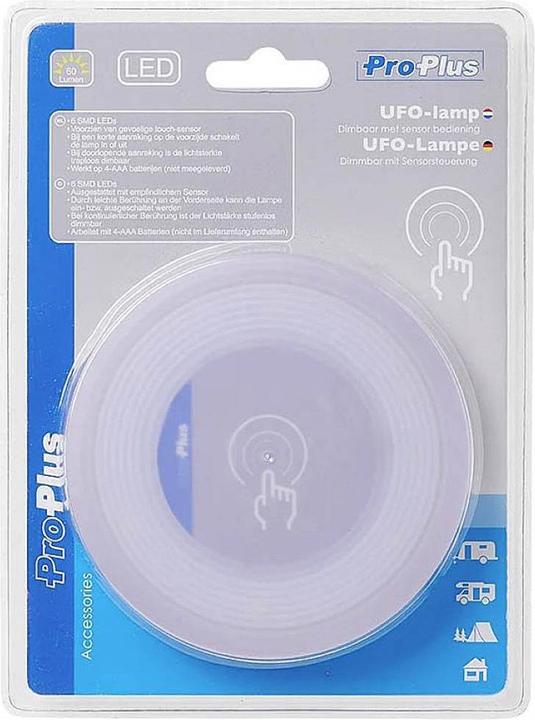 Image du produit ProPlus Lampe UFO à intensité variable avec commande par capteur