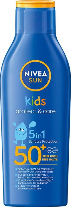 Actual product image NIVEA Sun lotion Kids Protect & Play SPF 50+, 200 ml (Sun lotion, SPF 50, 200 ml, 240 g)