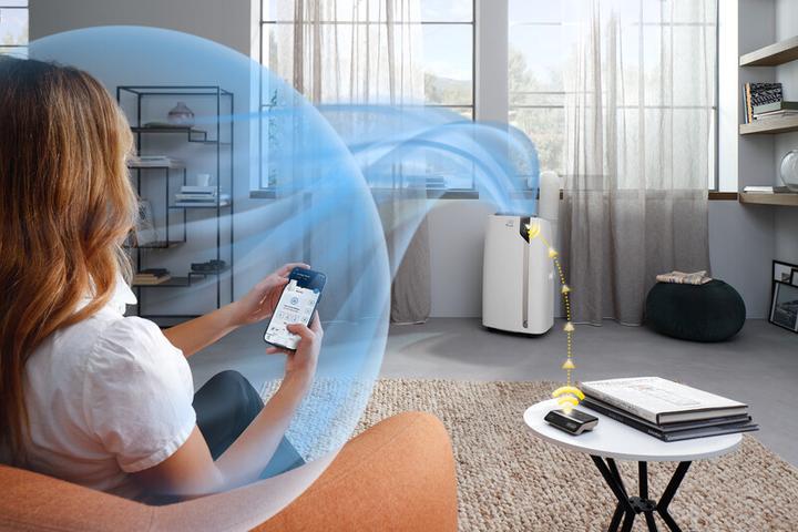Image du produit De'Longhi PAC EX 130 CST WIFI (48 m², 13000 BTU/h)